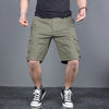 Premium Cotton Men's Casual Shorts – Summer Streetwear with Pockets