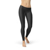 Women's Black Carbon Fiber Leggings