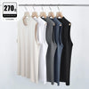 Heavyweight Cotton Solid Color T-shirt for Men